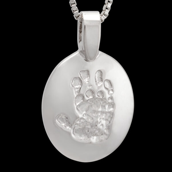 .Small Silver Pendant with Chain [Child] (#12)
