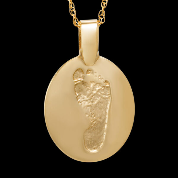 .Small Gold Pendant with Chain [Child] (#22)