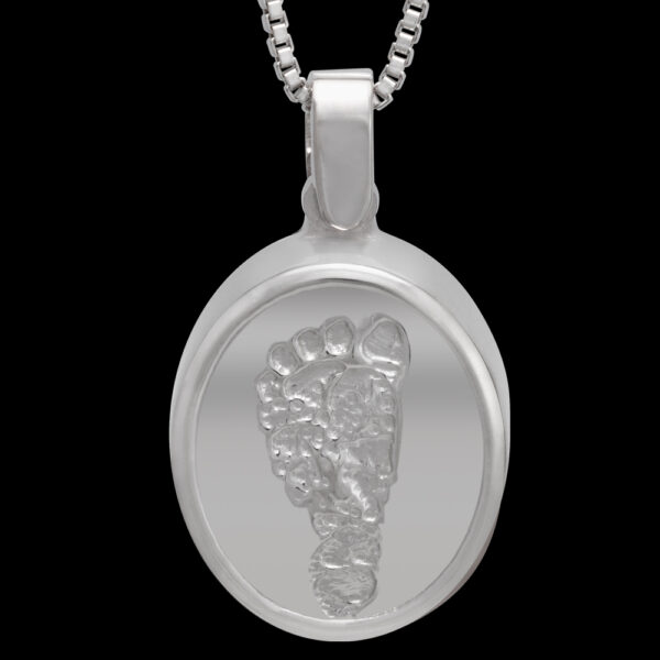 Silver Cremation Pendant with Chain [Child] (#102)